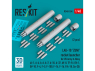 ResKit kit RS48-0534 Lance-roquettes LAU-10 ZUN » armée et la marine américaines 2pcs 3D imprimées en 3D 1/48