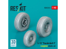 ResKit kit RS48-0541 Jeu de roues A-10 Thunderbolt II lestées imprimées en 3D 1/48