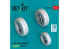 ResKit kit RS48-0541 Jeu de roues A-10 Thunderbolt II lestées imprimées en 3D 1/48