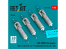ResKit kit RS48-0565 FAB-250 Bombes M-54, 4 pièces, imprimées en 3D 1/48