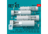 ResKit kit RS48-0573 Bombes de profondeur Mk-54 de 350 lb 4 pièces imprimées en 3D 1/48