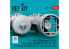 ResKit kit RS48-0573 Bombes de profondeur Mk-54 de 350 lb 4 pièces imprimées en 3D 1/48