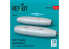 ResKit kit RS48-0579 Bombes au napalm Mark 77 Mod.4/5 2 pièces, imprimées en 3D 1/48