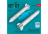 ResKit kit RS48-0590 Bombes nucléaires B83 2pièces imprimées en 3D 1/48