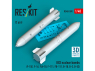 ResKit kit RS48-0590 Bombes nucléaires B83 2pièces imprimées en 3D 1/48