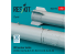 ResKit kit RS48-0590 Bombes nucléaires B83 2pièces imprimées en 3D 1/48