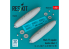 ResKit kit RS48-0603 Bombes au napalm Mark 77 Mod.2 2 pièces, imprimées en 3D 1/48