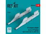 ResKit kit RS48-0604 Adaptateur d'armement américain pour Su-27 Flanker (2 pièces) GBU-39 SDB, GBU-62 JDAM-ER 3D 1/48