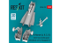 ResKit kit d'amelioration avion RSU48-0310 F/A-18A, B, C, D Baies train d'atterrissage avec roues kit Hasegawa 3D 1/48