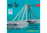 ResKit kit d'amelioration Hélico RSU48-0555 Cadre de montage d'arme Mi-8 Hip avec BD3-57KrV pour kit Zvezda 3D 1/48