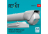 ResKit kit d'amelioration avion RSU48-0446 Nacelle de tir AN/AVQ-26A PAVE avec pylône pour F-4 Phantom II impression 3D 1/48