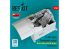 ResKit kit d'amelioration avion RSU48-0494 Cockpit P-47D-25,26 Thunderbolt édition de base décalco 3D kit MiniArt imp 3D 1/48