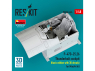 ResKit kit d'amelioration avion RSU48-0494 Cockpit P-47D-25,26 Thunderbolt édition de base décalco 3D kit MiniArt imp 3D 1/48
