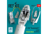 ResKit kit d'amelioration avion RSU48-0519 Cockpit A-10A Thunderbolt II édition détaillée pour kit GWH imp 3D 1/48