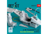 ResKit kit d'amelioration avion RSU48-0538 Cockpit A-10C Thunderbolt II édition de base avec décalcomanies 3D pour GWH 1/48