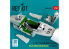 ResKit kit d'amelioration avion RSU48-0538 Cockpit A-10C Thunderbolt II édition de base avec décalcomanies 3D pour GWH 1/48