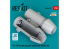 ResKit kit d'amelioration avion RSU48-0537 Tuyères d'échappement pour maquette Kinetic du F/A-18 Hornet impression 3D 1/48