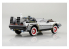 Aoshima maquette voiture 06438 DeLorean Retour vers le Futur III Time machine Partie III 1/24