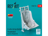 ResKit kit d'amelioration avion RSU48-0204 Siège P-47D-25/26/28/30 Thunderbolt kit MiniArt impression 3D 1/48