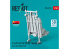 ResKit kit d'amelioration avion RSU48-0204 Siège P-47D-25/26/28/30 Thunderbolt kit MiniArt impression 3D 1/48