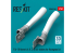 ResKit kit d'amelioration avion RSU48-0368 F/A-18 HornetA, B, C, D air intakes pour Hasegawa kit 3D Printed 1/48