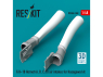 ResKit kit d'amelioration avion RSU48-0368 F/A-18 HornetA, B, C, D air intakes pour Hasegawa kit 3D Printed 1/48