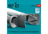 ResKit kit d'amelioration avion RSU48-0368 F/A-18 HornetA, B, C, D air intakes pour Hasegawa kit 3D Printed 1/48