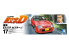 Aoshima maquette voiture 06495 Suzuki Cappuccino Initial D EA11R Sakamoto 1/24