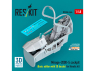 ResKit kit d'amelioration avion RSU48-0464 Cockpit Mirage-2000-5 édition de base avec décalcomanies 3D pour kit Kinetic 1/48