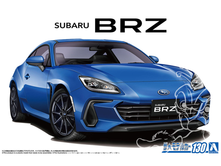 Aoshima maquette voiture 06422 Subaru BRZ ZD8 2021 1/24