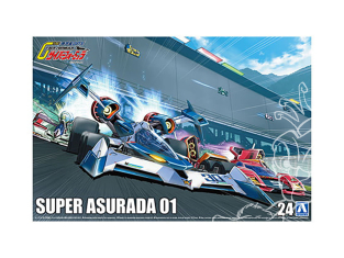 Aoshima maquette voiture 06196 Super Asurada 01 Cyber Formula 1/24