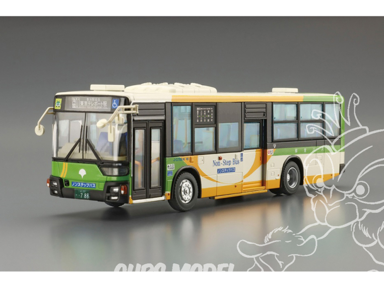 Aoshima maquette bus 62791 Mitsubishi Fuso Aero Star MP38 1/80