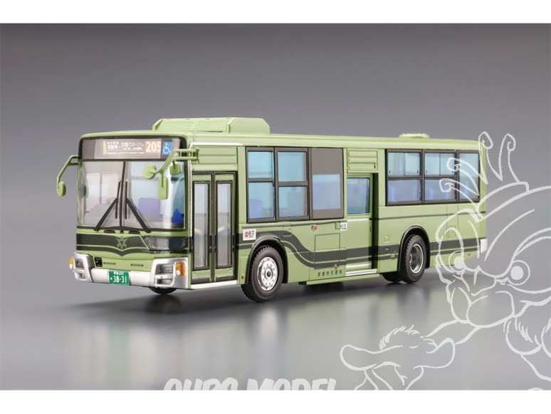 Aoshima maquette bus 62777 Mitsubishi Fuso Aero Star MP38 1/80