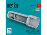 ResKit kit d'amelioration avion RSU48-0511 Buse d'échappement IAI Kfir pour kit Kinetic et Wingman Impression 3D 1/48