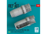 ResKit kit d'amelioration avion RSU48-0452 Tuyères d'échappement ouvertes F100-PW-220 pour F-15A, B, C, D, E, J Hasegawa 3D 1/48