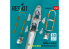 ResKit kit d'amelioration avion RSU48-0541 Cockpit Rafale B Édition détaillée kit Revell et Academy 3D 1/48