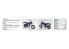 Aoshima maquette moto 06883 Honda HC07 Ape 100 2006 1/12 1/12