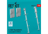 ResKit kit d'amelioration avion RSU48-0569 Échelle d'accès A-10A/C Thunderbolt II pour kit GWH imprimée en 3D 1/48