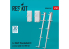 ResKit kit d'amelioration avion RSU48-0569 Échelle d'accès A-10A/C Thunderbolt II pour kit GWH imprimée en 3D 1/48