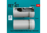 ResKit kit d'amelioration avion RSU48-0585 Buses d'échappement Jaguar pour Kitty Hawk et Zimimodel imprimées en 3D 1/48