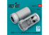 ResKit kit d'amelioration avion RSU48-0594 Tuyères d'échappement JASDF F-1/T-2 pour kit Hasegawa (impression 3D) 1/48