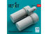 ResKit kit d'amelioration avion RSU48-0596 Tuyères d'échappement du Rafale pour maquette HobbyBoss imprimées en 3D 1/48
