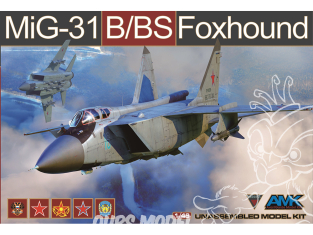 AMK maquette avion 88008-A Mikoyan MiG-31B/BS Foxhound 1/48