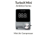 Gaahleri compresseur 47552 Compresseur TurboX Mini compresseur