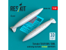 ResKit kit d'amelioration Avion RSU48-0552 Réservoirs carburant sous aile 1500 L Tornado F3/GR1/GR4 rivetés RAF/RSAF 2p 1/48