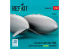 ResKit kit d'amelioration Avion RSU48-0552 Réservoirs carburant sous aile 1500 L Tornado F3/GR1/GR4 rivetés RAF/RSAF 2p 1/48