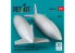 ResKit kit d'amelioration Avion RSU48-0565 Réservoirs carburant sous les ailes 150 gallons pour F-5E/F/N, F-20 et AT-3 2p 1/48