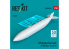 ResKit kit d'amelioration Avion RSU48-0566 Réservoir de carburant de 275 gallons F-5E/F/N, F-20, AT-3 1/48