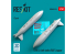 ResKit kit d'amelioration Avion RSU48-0576 Réservoirs de carburant de 1200 L pour Jaguar de la RAF 2 piéces 1/48