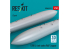 ResKit kit d'amelioration Avion RSU48-0576 Réservoirs de carburant de 1200 L pour Jaguar de la RAF 2 piéces 1/48